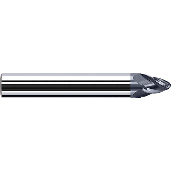 Fraisa - 4 Flute Solid Carbide Circle Segment Taper Form End Mill - Apex Tool & Supply