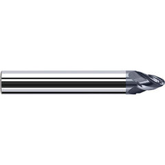 Fraisa - 4 Flute Solid Carbide Circle Segment Taper Form End Mill - Apex Tool & Supply