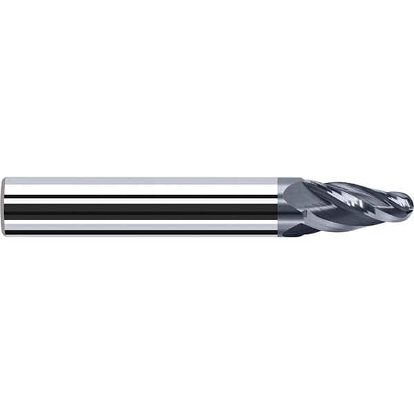 Fraisa - 4 Flute Solid Carbide Circle Segment Taper Form End Mill - Apex Tool & Supply