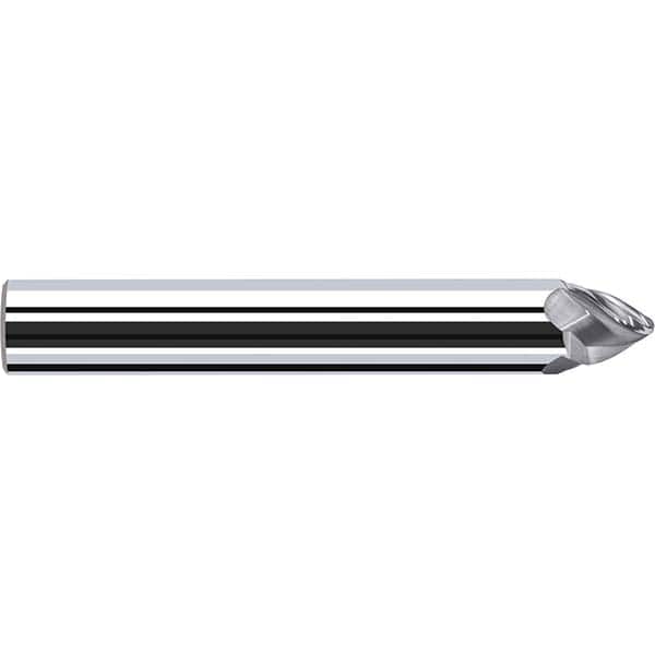 Fraisa - 4 Flute Solid Carbide Circle Segment Taper Form End Mill - Apex Tool & Supply