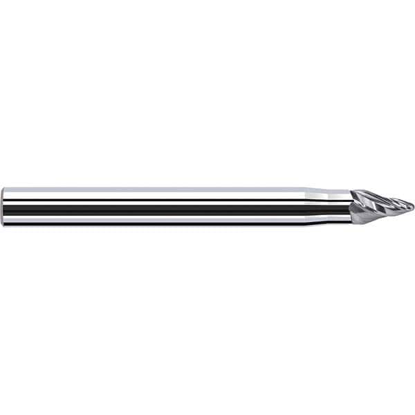 Fraisa - 17.5mm LOC 4 Flute Solid Carbide Circle Segment Taper Form End Mill - Apex Tool & Supply