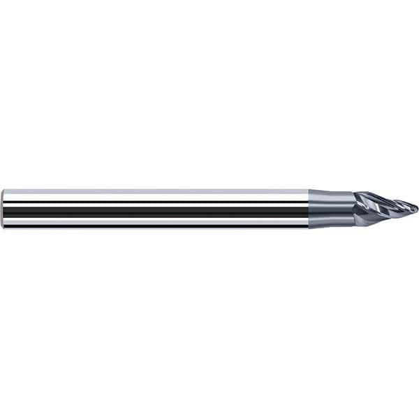 Fraisa - 17.5mm LOC 4 Flute Solid Carbide Circle Segment Taper Form End Mill - Apex Tool & Supply