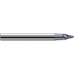 Fraisa - 17.5mm LOC 4 Flute Solid Carbide Circle Segment Taper Form End Mill - Apex Tool & Supply