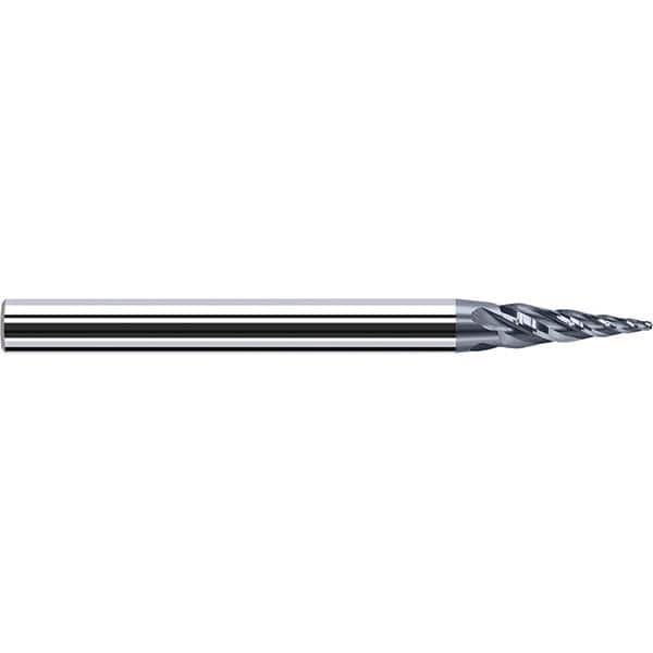 Fraisa - 17.5mm LOC 4 Flute Solid Carbide Circle Segment Taper Form End Mill - Apex Tool & Supply