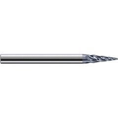 Fraisa - 17.5mm LOC 4 Flute Solid Carbide Circle Segment Taper Form End Mill - Apex Tool & Supply