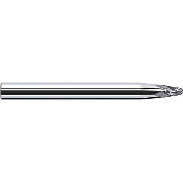 Fraisa - 10mm LOC 4 Flute Solid Carbide Circle Segment Taper Form End Mill - Apex Tool & Supply