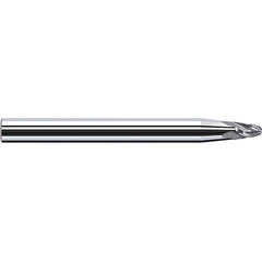 Fraisa - 10mm LOC 4 Flute Solid Carbide Circle Segment Taper Form End Mill - Apex Tool & Supply