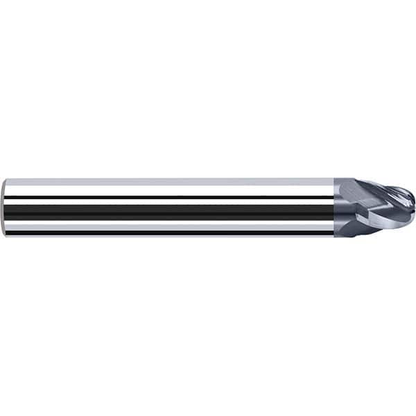 Fraisa - 4 Flute Solid Carbide Circle Segment Taper Form End Mill - Apex Tool & Supply