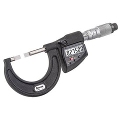 Starrett - Blade Micrometers Operation Type: Electronic Minimum Measurement (mm): 75.00 - Apex Tool & Supply