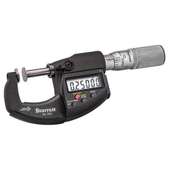 Starrett - Disc Micrometers Operation Type: Electronic Minimum Measurement (mm): 0 - Apex Tool & Supply
