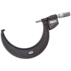 Starrett - Electronic Outside Micrometers Type: Standard Minimum Measurement (Decimal Inch): 6 - Apex Tool & Supply
