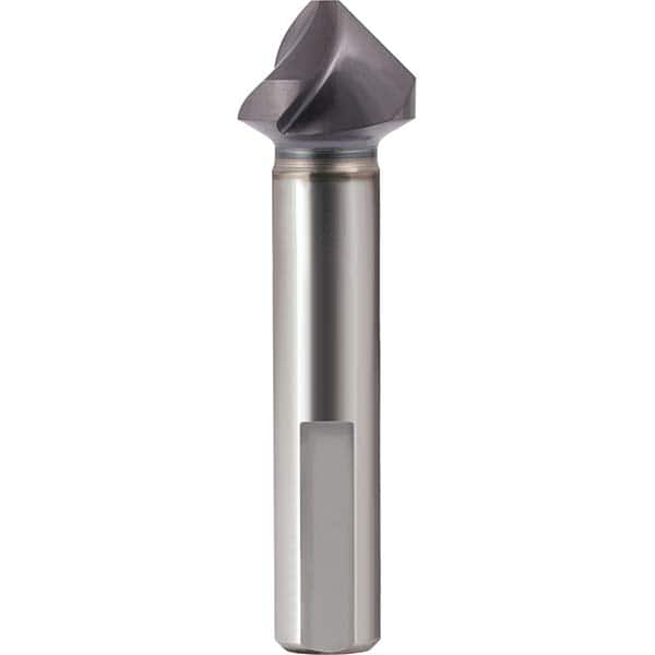 Guhring - Countersinks Head Diameter (Inch): 0.5 Number of Flutes: 3 - Apex Tool & Supply