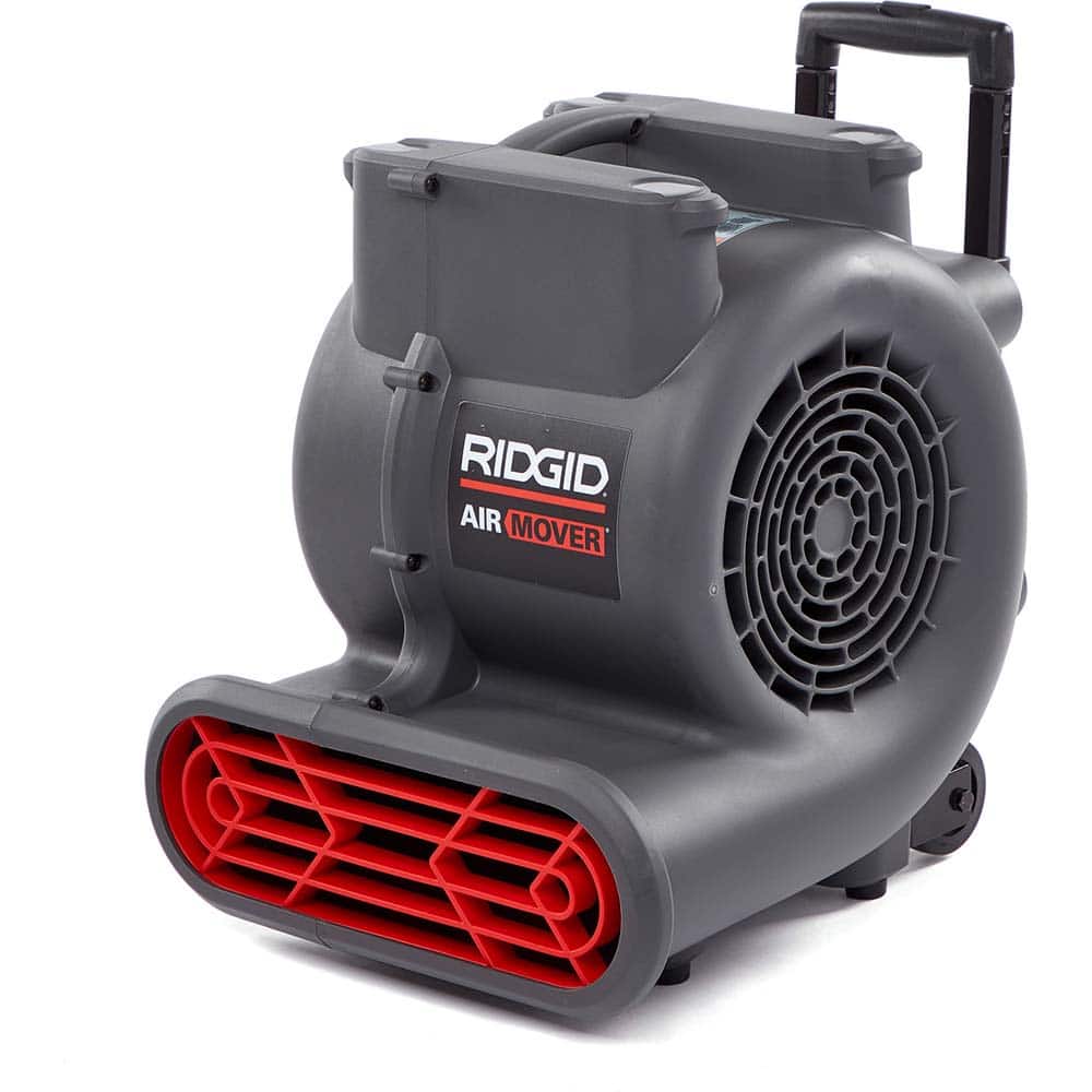 Ridgid - Carpet & Floor Dryers Type: Air Mover Air Flow (CFM): 1625 - Apex Tool & Supply