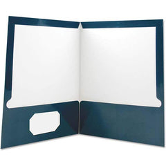 UNIVERSAL - File Folders, Expansion Folders & Hanging Files Folder/File Type: Pocket Folders Color: Navy - Apex Tool & Supply