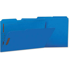 UNIVERSAL - File Folders, Expansion Folders & Hanging Files Folder/File Type: File Folders with Top Tab Color: Blue - Apex Tool & Supply