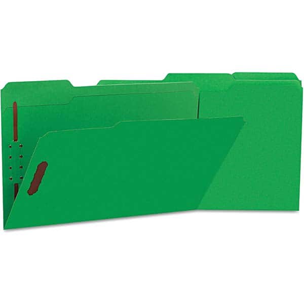 UNIVERSAL - File Folders, Expansion Folders & Hanging Files Folder/File Type: File Folders with Top Tab Color: Green - Apex Tool & Supply