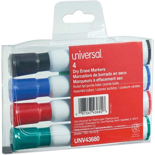 UNIVERSAL - Dry Erase Markers & Accessories Display/Marking Boards Accessory Type: Dry Erase Markers For Use With: Dry Erase Marker Board - Apex Tool & Supply