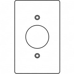 Hubbell Killark - Wall Plates Wall Plate Type: Outlet Wall Plates Color: Gray - Apex Tool & Supply