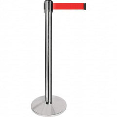 Tensator - Barrier Posts Type: Tensabarrier Post Post Color/Finish: Polished Chrome - Apex Tool & Supply
