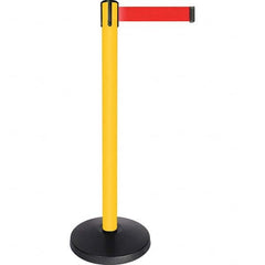 Tensator - Barrier Posts Type: Tensabarrier Post Post Color/Finish: Yellow - Apex Tool & Supply