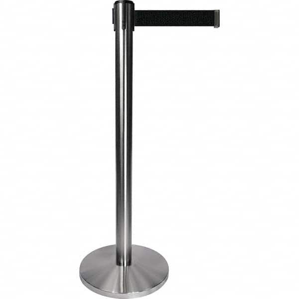 Tensator - Barrier Posts Type: Tensabarrier Post Post Color/Finish: Satin Chrome - Apex Tool & Supply
