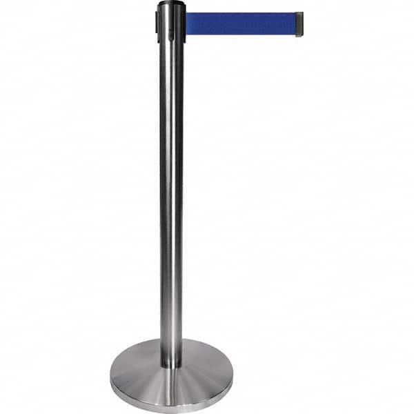 Tensator - Barrier Posts Type: Tensabarrier Post Post Color/Finish: Satin Chrome - Apex Tool & Supply
