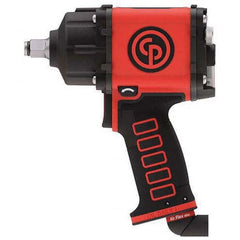 Chicago Pneumatic - Air Impact Wrenches & Ratchets Drive Size: 1/2 Handle Type: Pistol Grip - Apex Tool & Supply