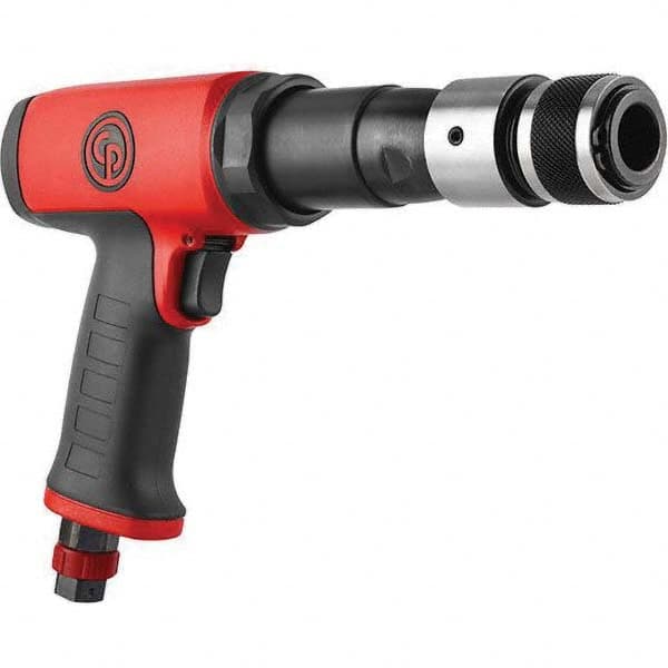 Chicago Pneumatic - 2,500 BPM, 3-1/2" Long Stroke, Air Chipping Hammer - Apex Tool & Supply
