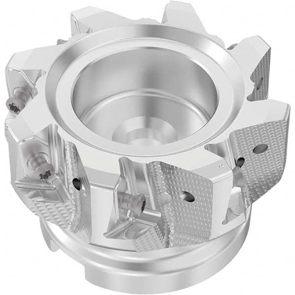 Seco - Indexable Square-Shoulder Face Mills Cutting Diameter (mm): 80.00 Cutting Diameter (Decimal Inch): 3.1497 - Apex Tool & Supply