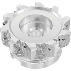 Seco - Indexable Square-Shoulder Face Mills Cutting Diameter (Inch): 4 Cutting Diameter (Decimal Inch): 4.0000 - Apex Tool & Supply