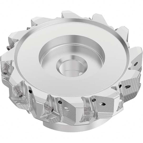 Seco - Indexable Square-Shoulder Face Mills Cutting Diameter (Inch): 5 Cutting Diameter (Decimal Inch): 5.0000 - Apex Tool & Supply