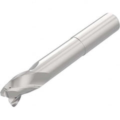 Niagara Cutter - 1/2" Diam 3 Flute Solid Carbide 0.06" Corner Radius End Mill - Apex Tool & Supply