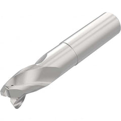 Niagara Cutter - 1" Diam 3 Flute Solid Carbide 0.09" Corner Radius End Mill - Apex Tool & Supply