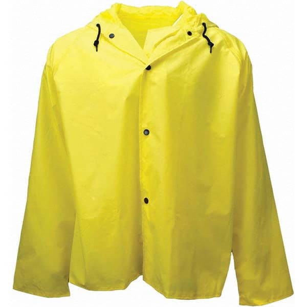 Neese - Size 5XL Yellow Flame Resistant/Retardant Rain Jacket - Apex Tool & Supply