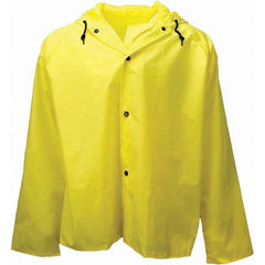 Neese - Size 4XL Yellow Flame Resistant/Retardant Rain Jacket - Apex Tool & Supply