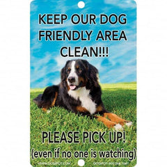 DOGIPOT - Pet Waste Station Accessories Type: Reflective Pet Sign Material: Aluminum - Apex Tool & Supply