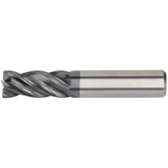 Kennametal - 1/2" Diam 4 Flute Solid Carbide 0.03" Corner Radius End Mill - Apex Tool & Supply