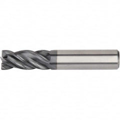 Kennametal - 16mm Diam 4 Flute Solid Carbide 0.5mm Chamfer Width Corner Chamfer End Mill - Apex Tool & Supply