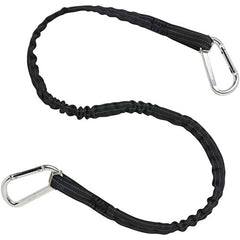 3110 Standard Black Dual Carabiner-10Lb - Apex Tool & Supply