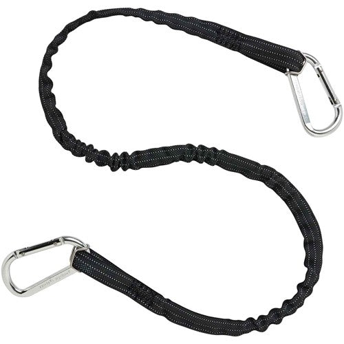 3110EXT Black Dual Carabiner-10Lb - Apex Tool & Supply