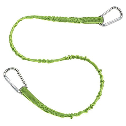 3110EXT Lime Dual Carabiner-10Lb - Apex Tool & Supply