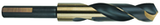 1-3/16" HSS - 1/2" Reduced Shank Drill - 118° Standard Point - Apex Tool & Supply