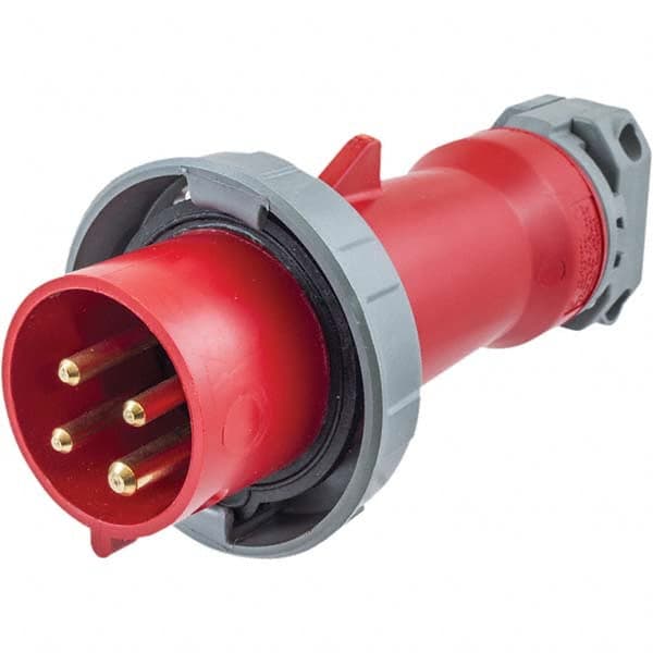 Hubbell Wiring Device-Kellems - Pin & Sleeve Plugs & Connectors Connector Type: Plug Pin Configuration: 4 - Apex Tool & Supply