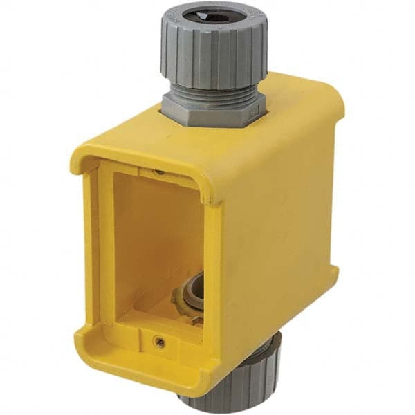 Hubbell Wiring Device-Kellems - Electrical Outlet Boxes & Switch Boxes Enclosure Type: Portable Outlet Box Enclosure Shape: Rectangle - Apex Tool & Supply