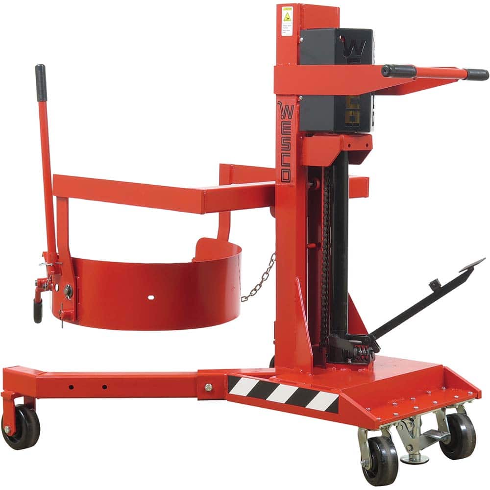 Wesco Industrial Products - Drum & Tank Handling Equipment Product Type: Manual Drum Tilter For Drum Capacity (Gal.): 55 - Apex Tool & Supply