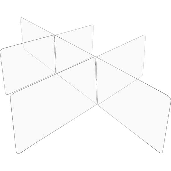 USA Sealing - 24" x 96" Partition & Panel System-Social Distancing Barrier - Apex Tool & Supply