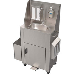 Acorn Engineering - Wash Fountain Accessories Type: Splash Guard w/Towel&Soap Dispensers For Use With: PS1000 Series Portable Sink - Apex Tool & Supply