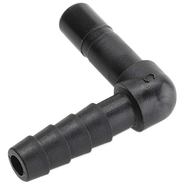 Parker - Plastic Push-To-Connect Tube Fittings Type: Tube Elbow Barb Connector Tube Outside Diameter (Inch): 3/8 - Apex Tool & Supply