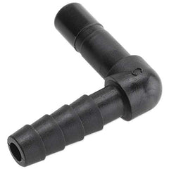 Parker - Plastic Push-To-Connect Tube Fittings Type: Tube Elbow Barb Connector Tube Outside Diameter (Inch): 3/8 - Apex Tool & Supply