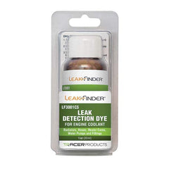 Leak Finder - Automotive Leak Detection Dyes Applications: Coolant Container Size: 1 oz. - Apex Tool & Supply
